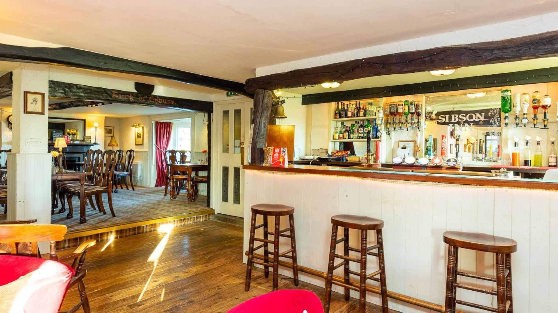 The Sibson Inn Hotel Water Newton Eksteriør bilde