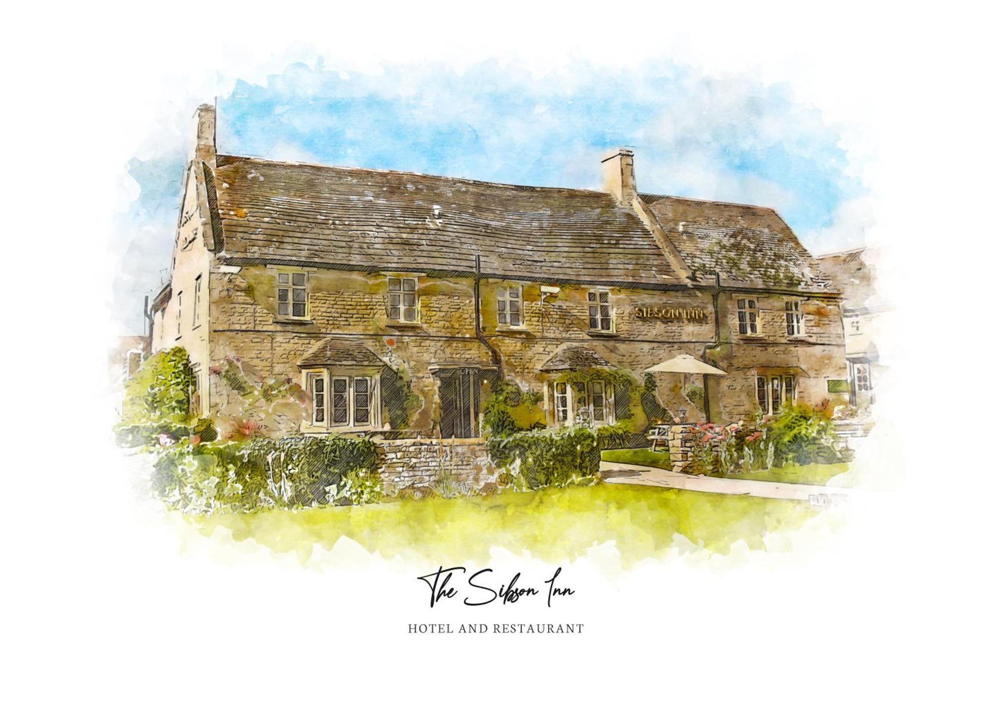 The Sibson Inn Hotel Water Newton Eksteriør bilde